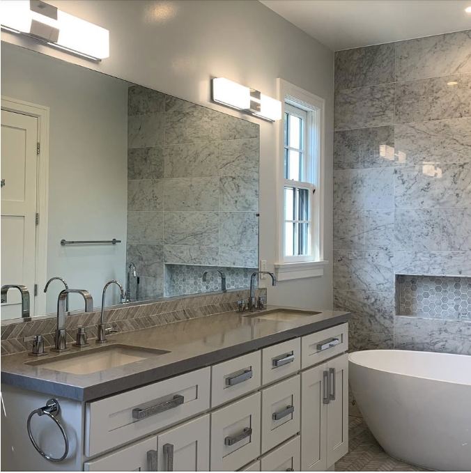 Interior remodel finish