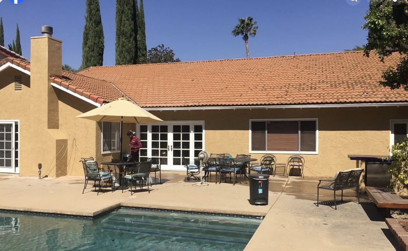 Backyard exterior — Los Angeles